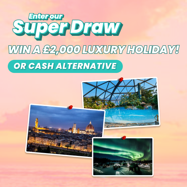 Win a £2,000 Luxury Holiday, or Cash!